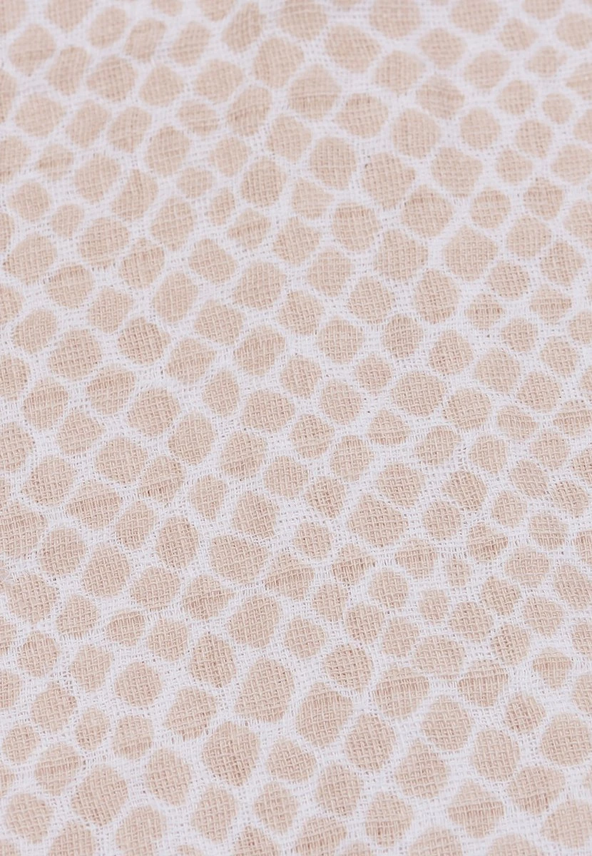 Jollein Hydrofiel Multidoek Snake 70x70cm - Pale Pink - 3 Stuks - Image 7