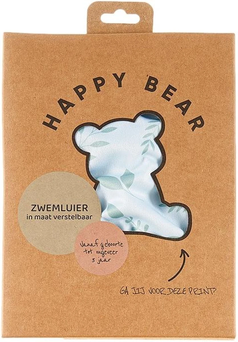 HappyBear | Zwemluier - Botanical | 0-3 Jaar | Wasbaar | Licht En Compact - Handig Voor Op Reis | Goede Pasvorm Door Elastische Sluiting - Image 3