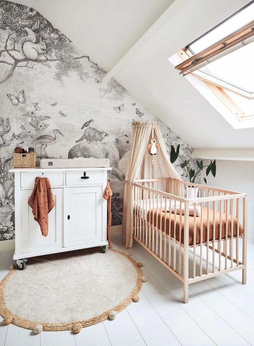 Jollein Hydrofiel Multidoek Spot 115x115cm - Caramel - 2 Stuks - Image 6