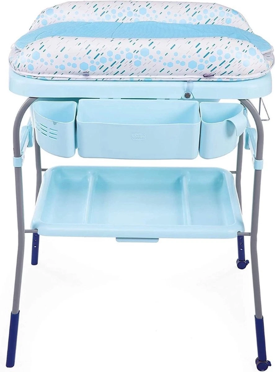 Chicco Cuddle & Bubble Verzorgingstafel - Babybadje Met Standaard - Luiertafel - Verschoontafel - Verstelbare Hoogtes - Image 11
